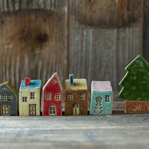 Tiny Houses / Ceramic Houses / Home Decor