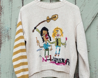 Sweter Nirvana/Sweter wełniany