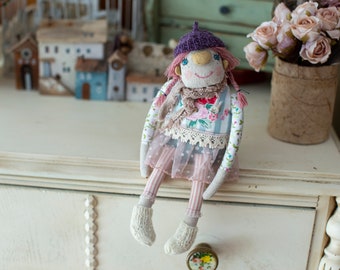 Flower Girl / Art Doll / Rag Doll