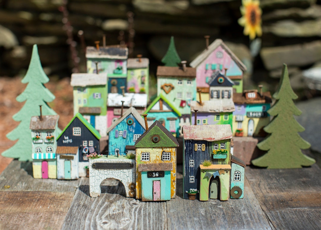 Rustic Craft Home Wooden Houses/rustic Houses - Etsy