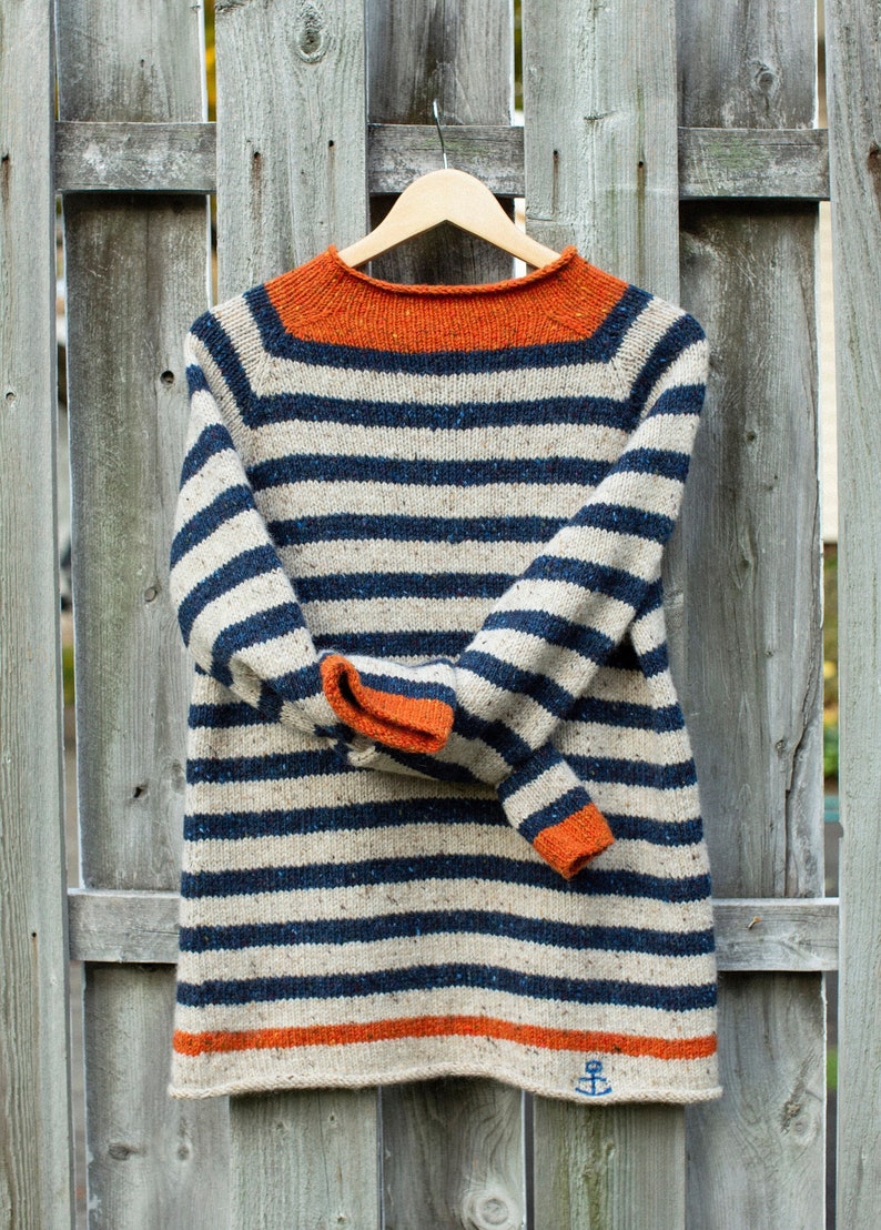 Nautical Sweater to order image 1