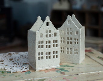 Candle House "Cozy Amsterdam" / Candle Holder