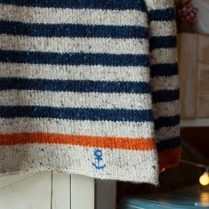 Nautical Sweater to order image 4