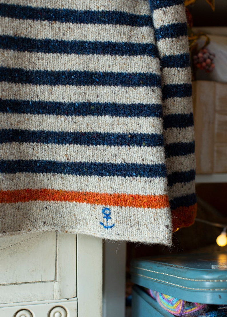 Nautical Sweater to order image 4