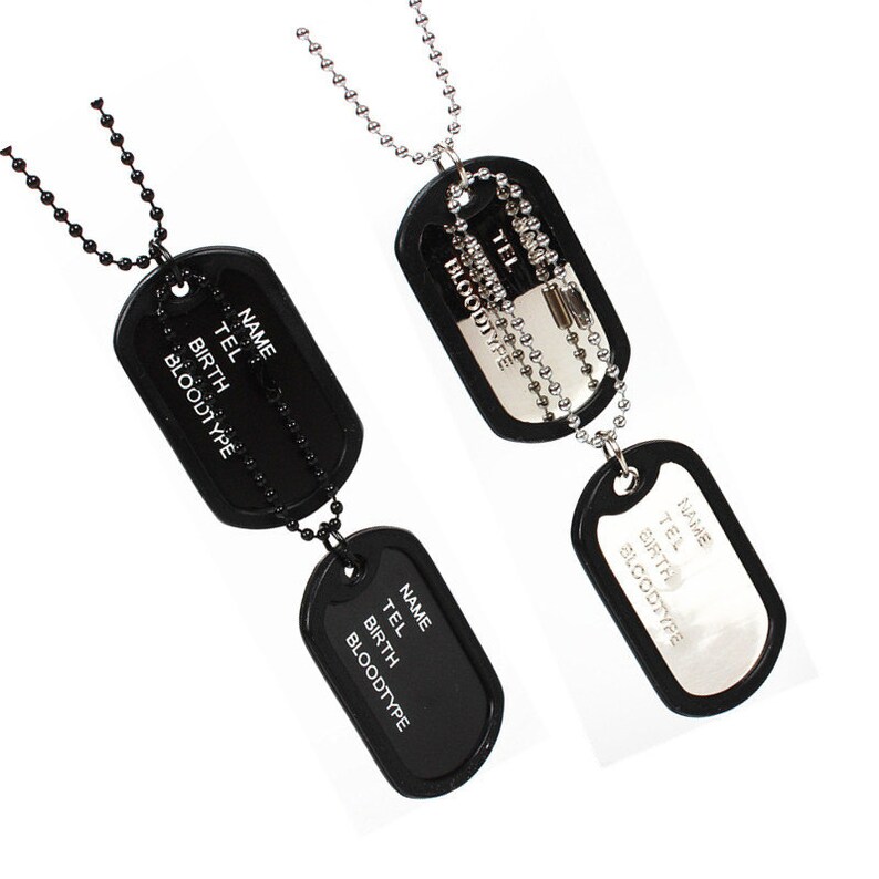 mens designer dog tags