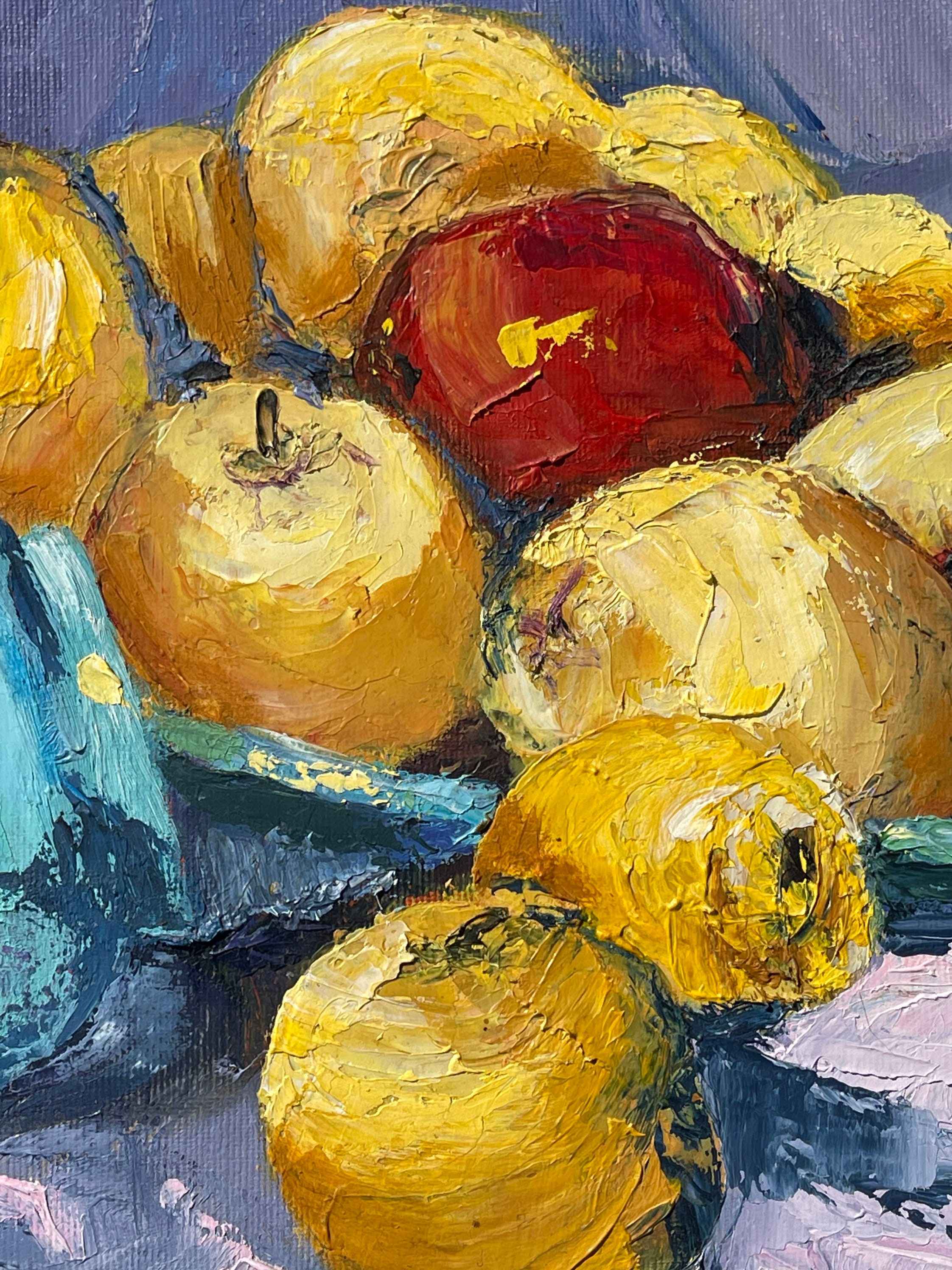 フランス　ヴィンテージ　油絵 French still life painting - Etsy 日本