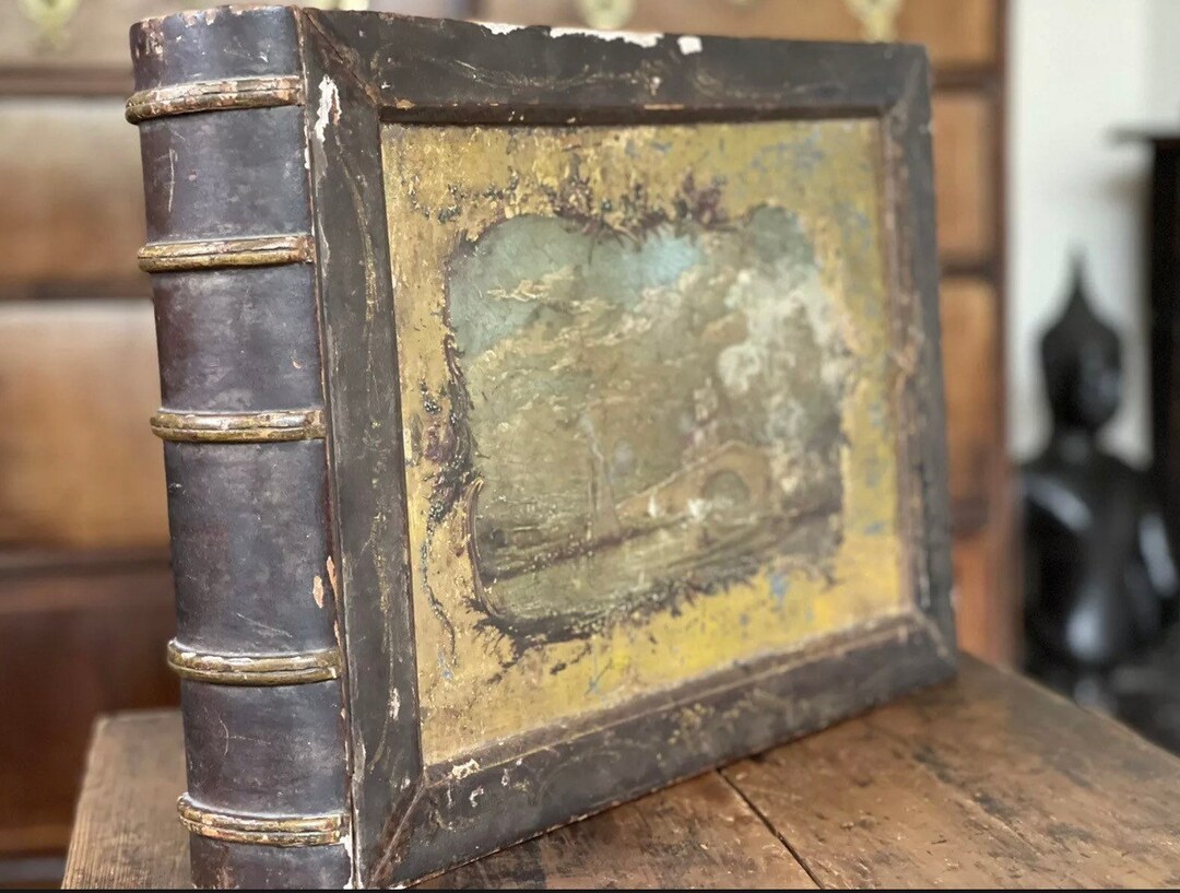 Antique Book Safe Etsy