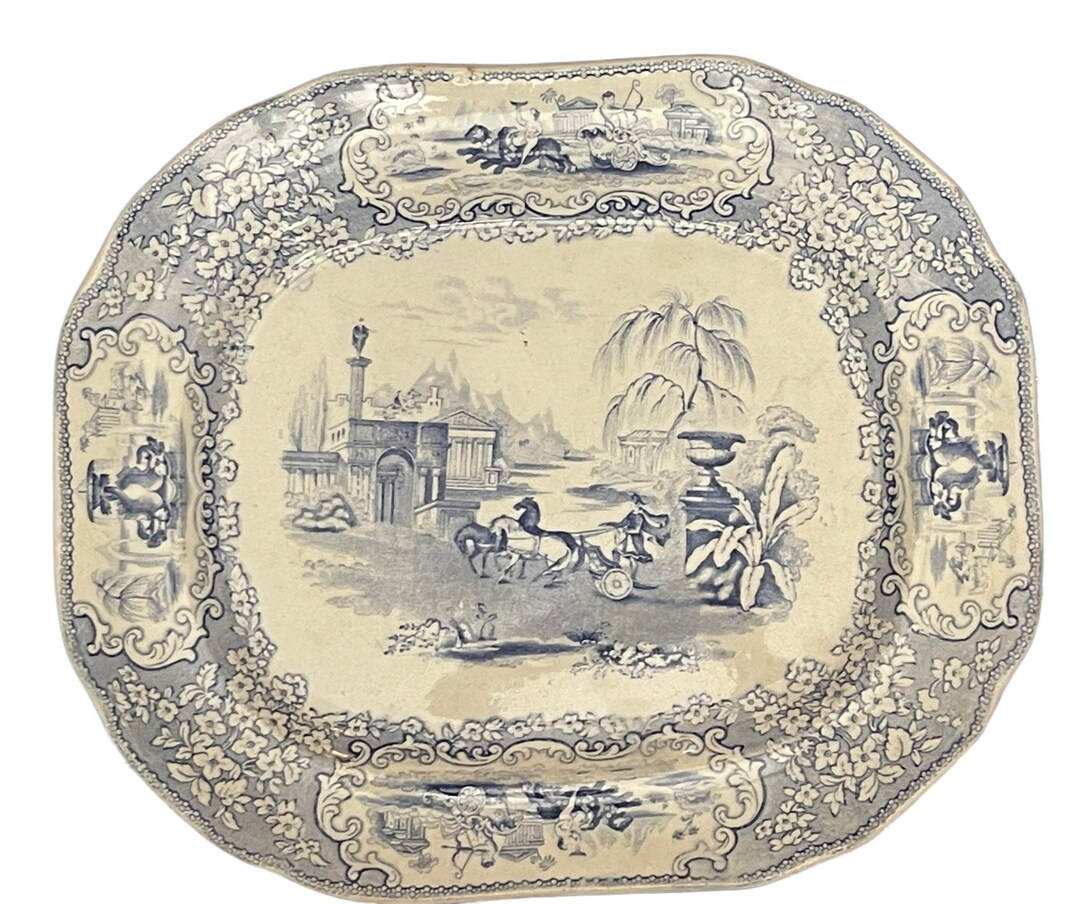 J.M.P Bell of Glasgow社「Triumphal Car」の皿 il_1080xN.4166337140_koj2.jpg