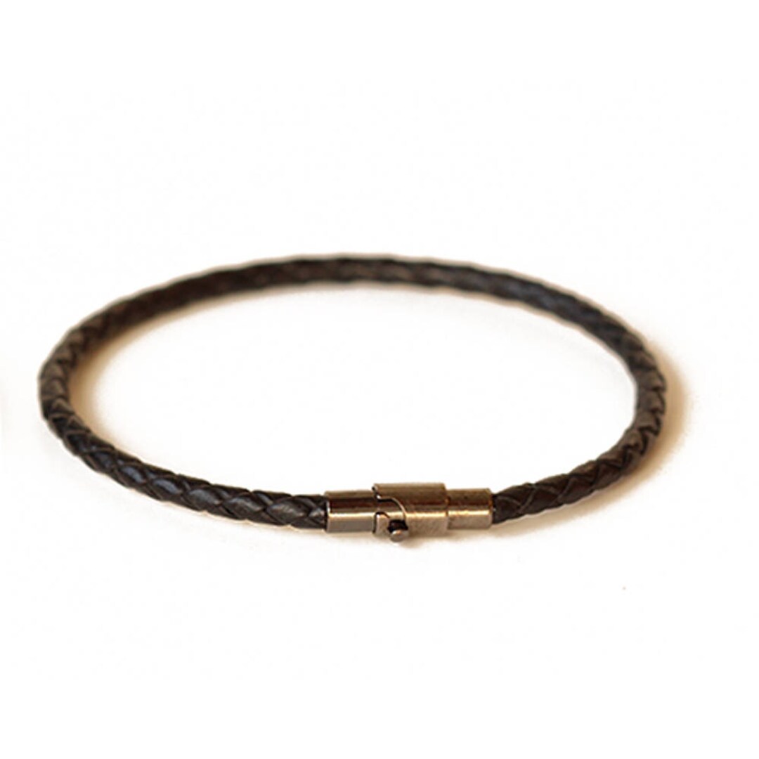 Unisex Thin Leather Bracelet/ Men's Thin Leather Bracelet/ Women's Thin