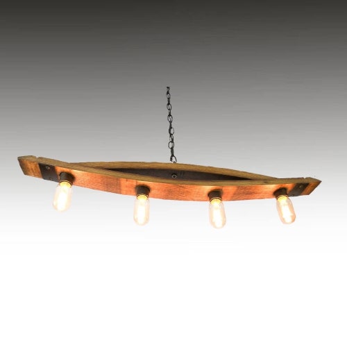 Wine Barrel Chandelier Etsy