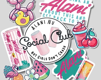 Alani Sticker Pack | Pick Your Flavor! | Waterproof Vinyl Decals