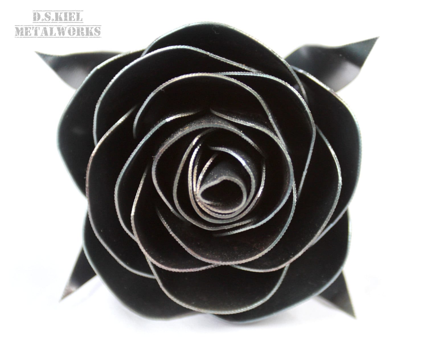 Stylized Metal Rose, 11th Anniversary, 6th Anniversary, 4th Anniversary