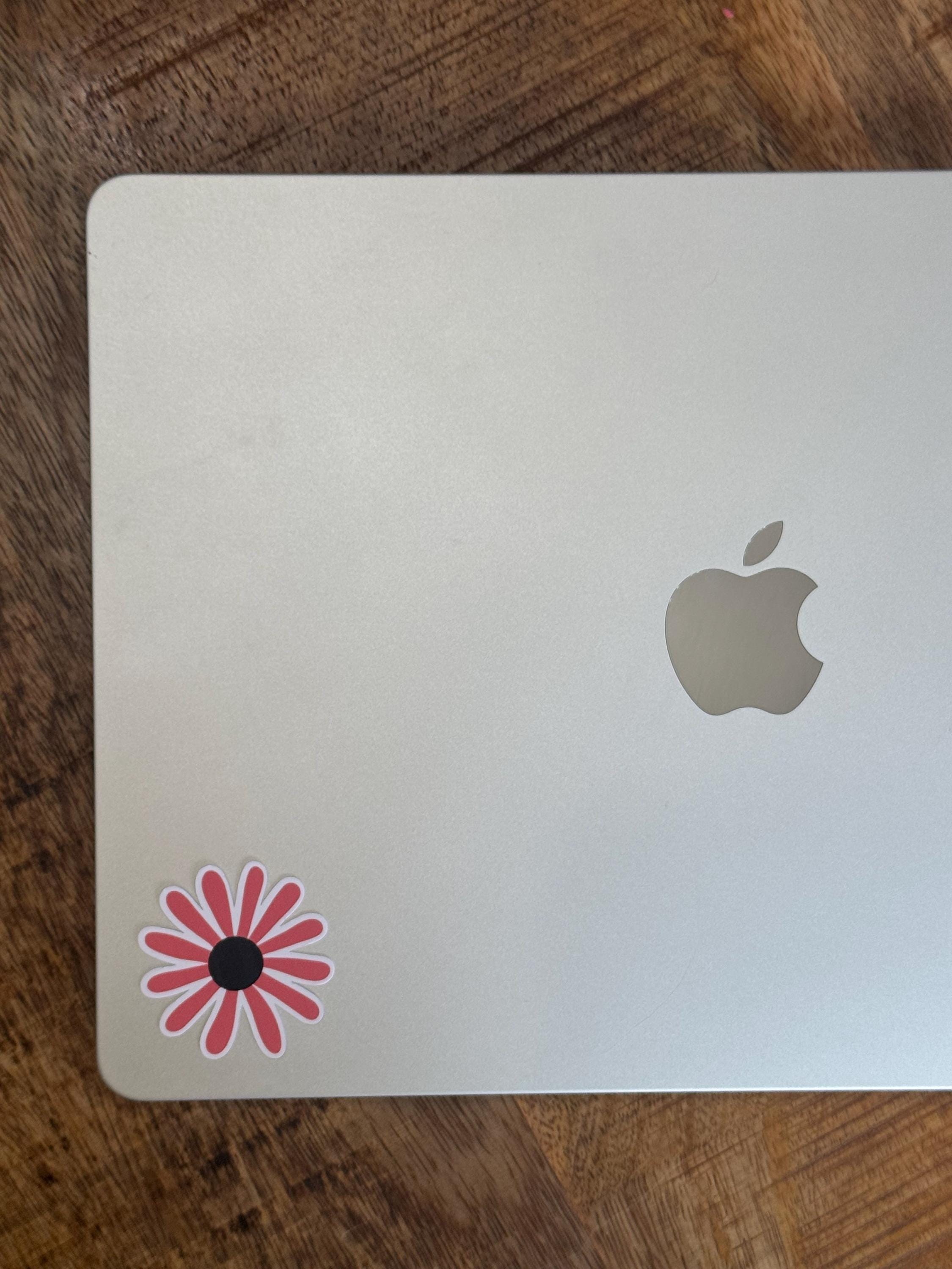 Pink Daisy Sticker Pink Daisy Vinyl Sticker - Etsy