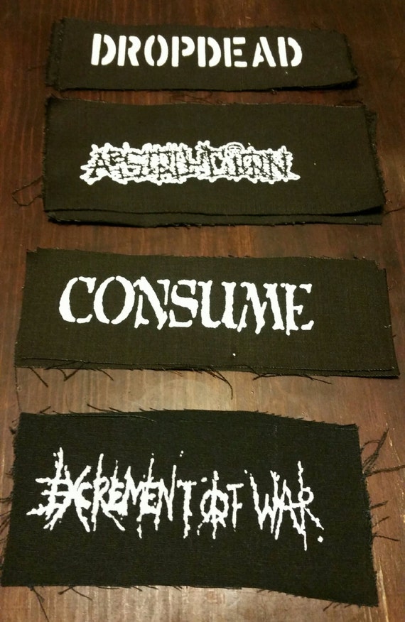 ANITI PRODUCT SYMBOL BACK PATCH-PUNK,CRUST,GRINDCORE,THRASH HC