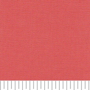 Fabric Finder Coral twill fabric by the yard, twill fabric by the yard, pink coral twill, fabric for pants, lightweight twill fabric
