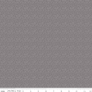 Riley Blake Mini Hashtag gray fabric by the yard, gray hashtag print fabric, gray blender fabric, grey mini hashtag fabric, applique fabric