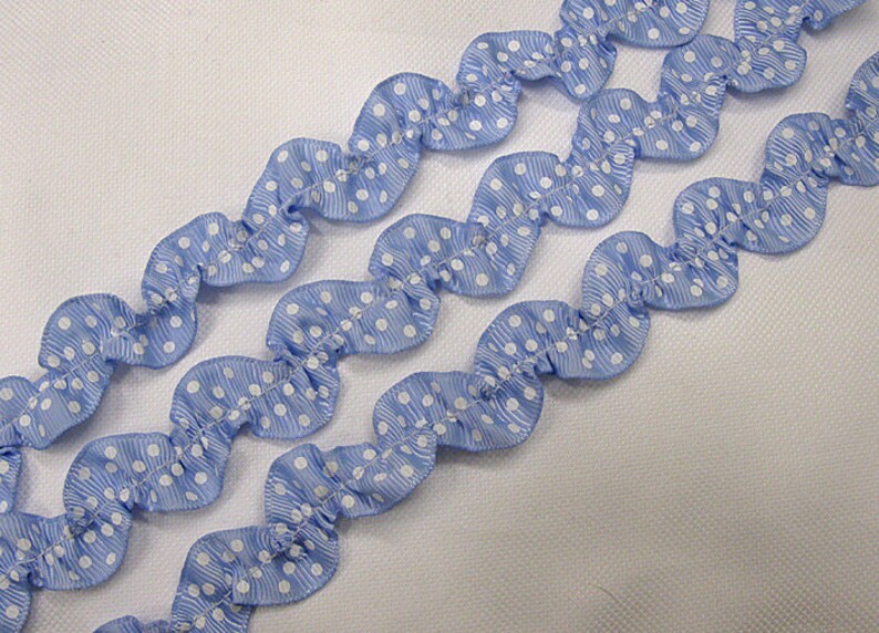 Lavender Orchid Light Purple Grossgrain Ric Rac Ribbon Trim Etsy