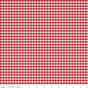 Red Gingham – WayMaker Fabrics