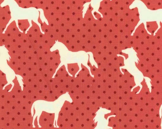 Pony up Horse Print Fabric by Michael Miller Western Print Etsy