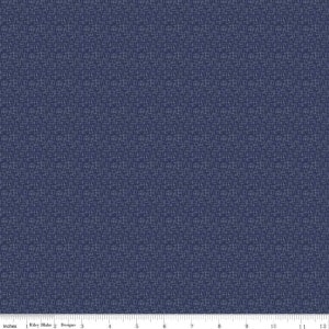 Riley Blake Mini Hashtag Navy fabric by the yard, Navy Hashtag fabric, 100% cotton fabric, quilting blender fabric, navy blue mini hashtag