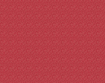 Riley Blake Mini Hashtag Red fabric by the yard, Christmas fabric, Valentine fabric, red white fabric, hashtag fabric, patriotic fabric