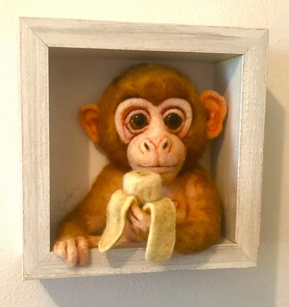 Monkey eating Banana