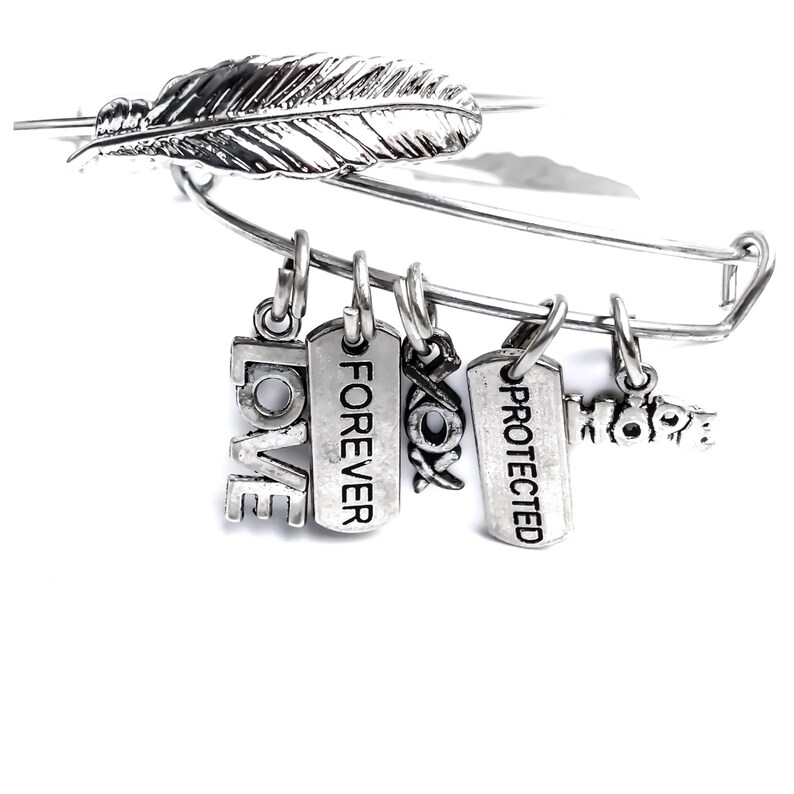 Not Enough Words Angel Memorial In memory Of Grief loss Angel Bangle Mother\u2019s Day