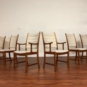 Johannes Andersen Uldum Mobelfabrik Teak Dining Chairs image 2