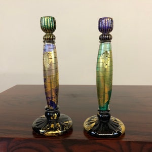 David Garcia Blown Glass Candle Holders image 2