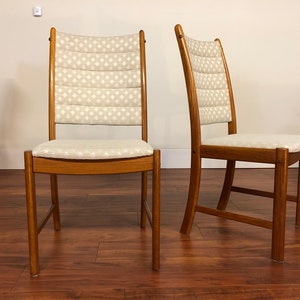 Johannes Andersen Uldum Mobelfabrik Teak Dining Chairs image 7