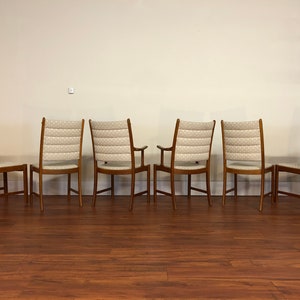 Johannes Andersen Uldum Mobelfabrik Teak Dining Chairs image 5