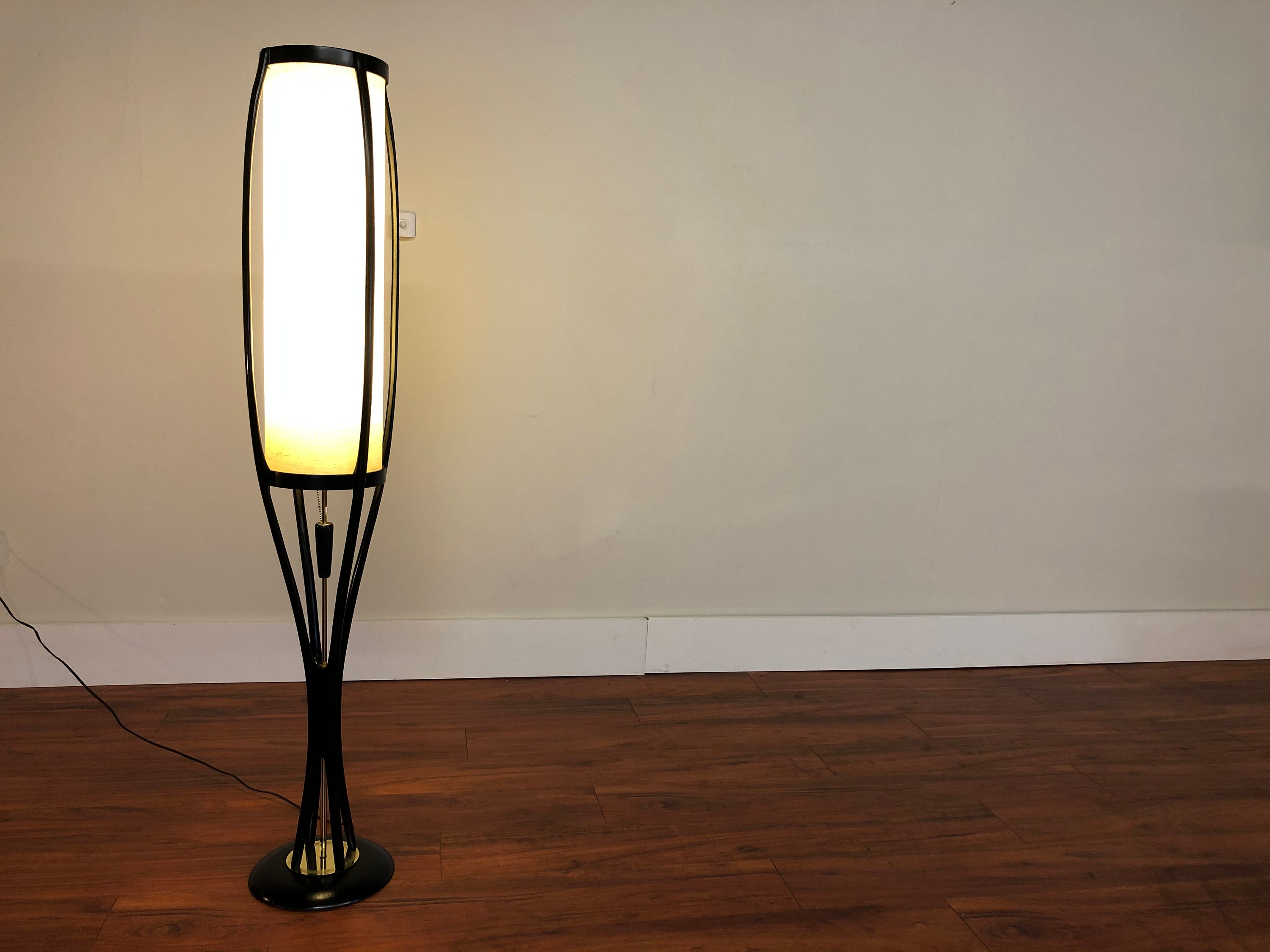 Modeline Mid Century Floor Lamp Etsy Australia