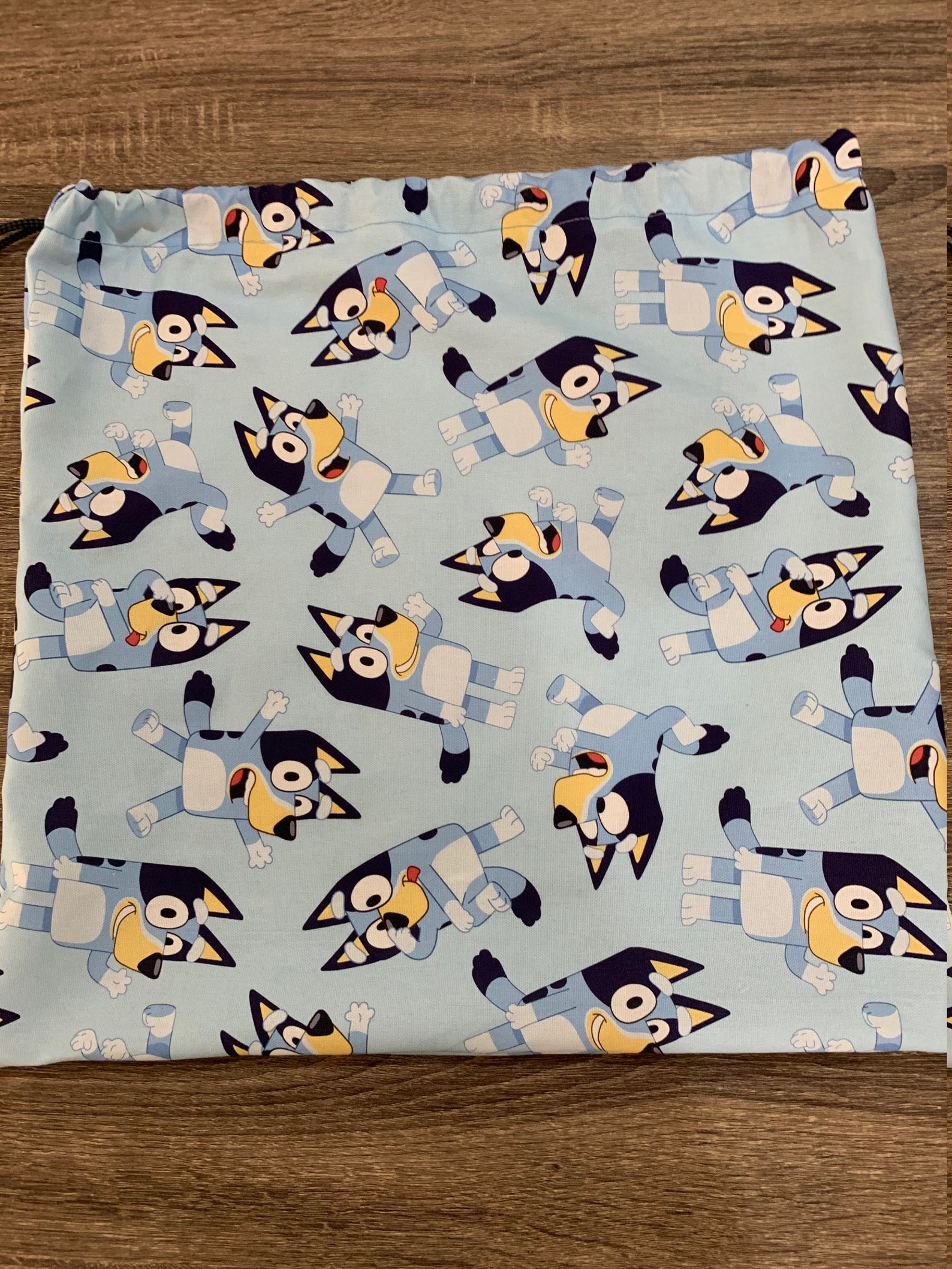Bluey Kids Drawstring Bag Library Bag Swim Bag or Sheet Bag Etsy