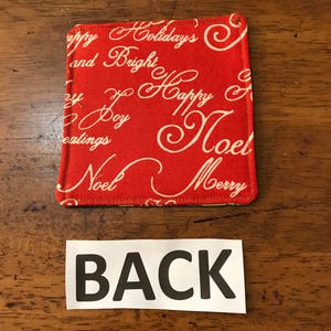 A Christmas Coasters Set of 4 image 2