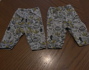 A Baby Leggings 0-3 months (Handmade)