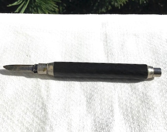 Antique pencil sharpener knife tool old mechanical pencil style Victorian-1920s