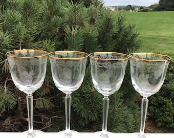Lenox classic shell waters set (4) etched pattern