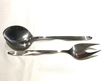 Sterling Cohr Denmark salad set Mid Century Modern