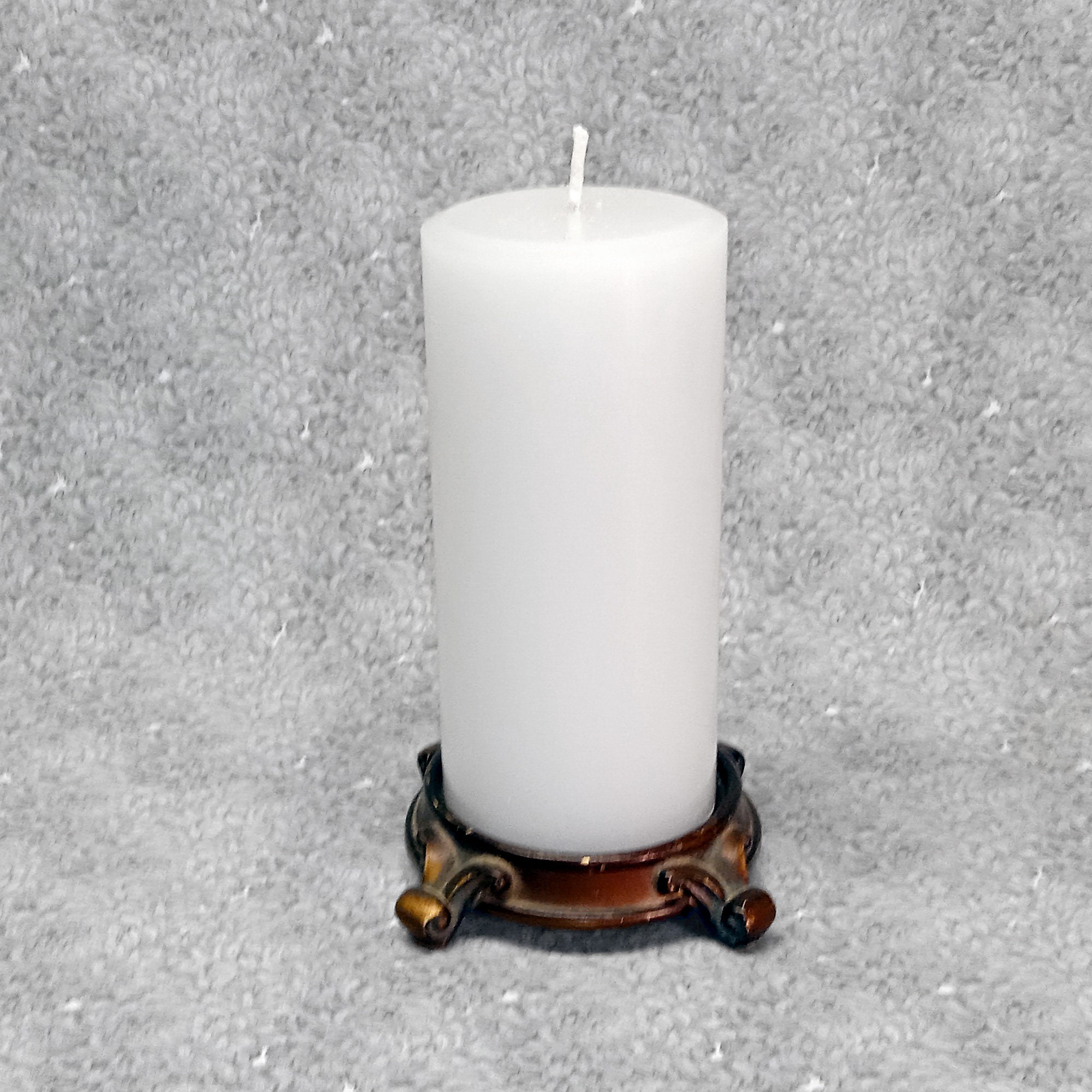 3 x 6 Beeswax Pillar Candle