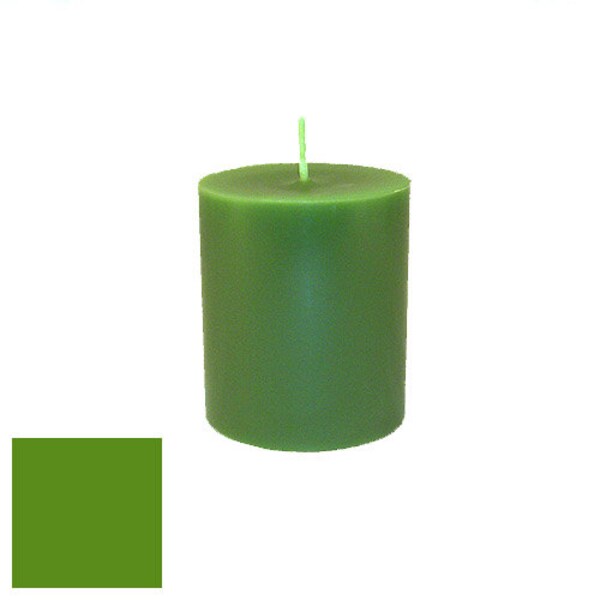 Green Candles Etsy