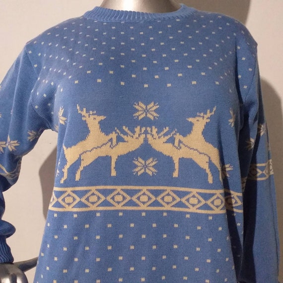 rude reindeer christmas jumper