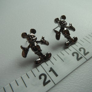 Boucles d'oreilles de créateur (AAi) Micky Mouse signées (C) Disney AAi, NO BACKS !!! Ton argent