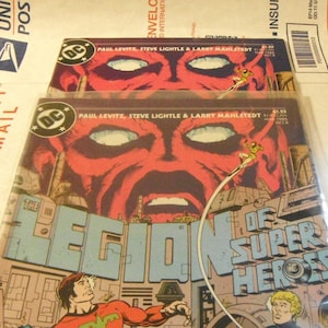 The Legion of Super Heroes Comic Books, DC Comics, No.8 March 1985