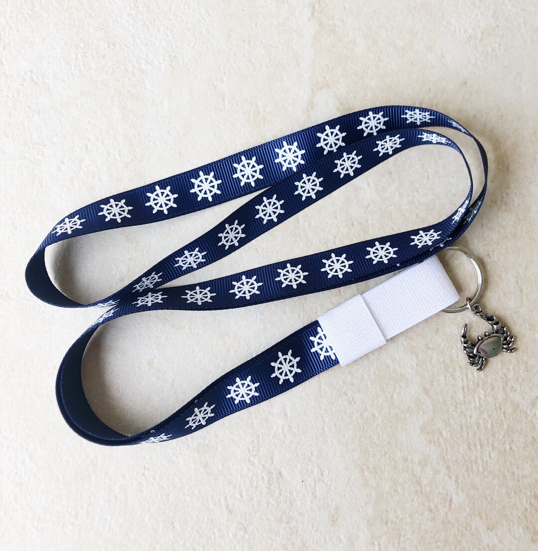 Lanyard, Nautical Lanyard, Boho Lanyard, Ocean Lanyard, Tropical ...