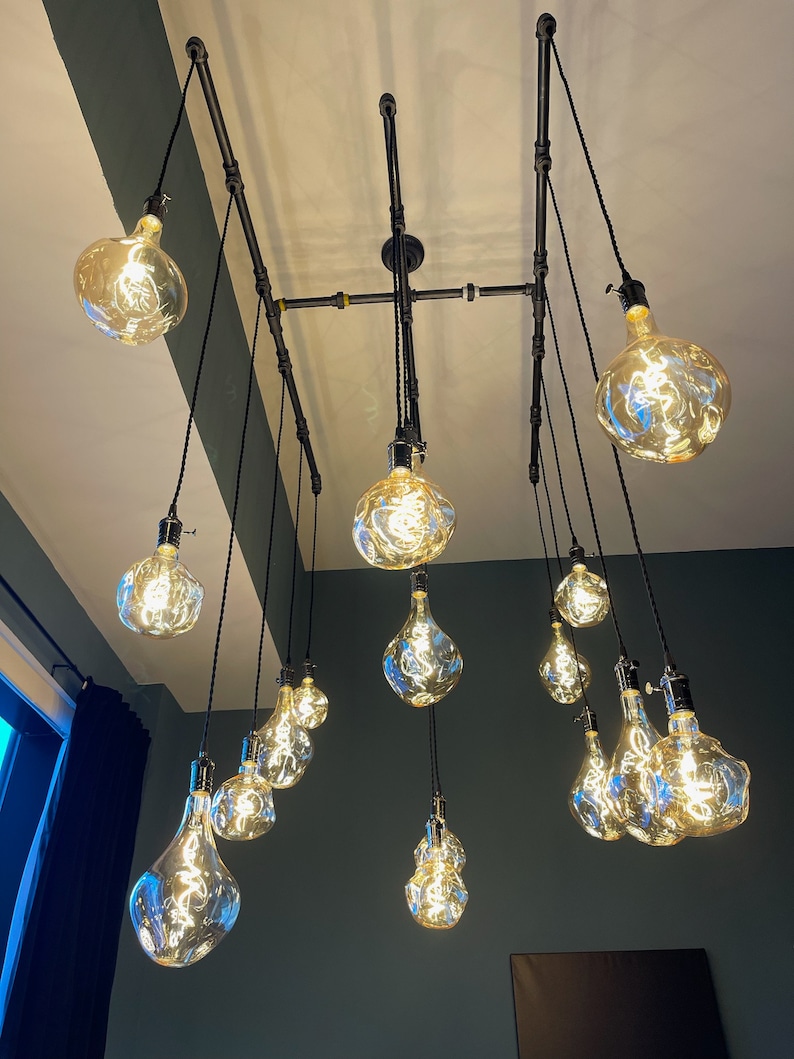 IronLumberandLight Chandelier