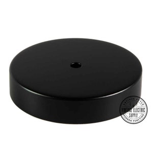 Ceiling Canopy 8” - Black