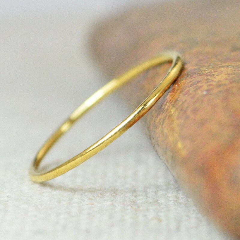 22k Gold Ring - Etsy