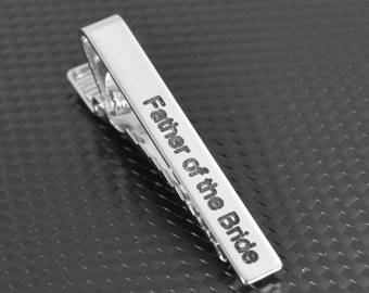 Custom Tie Clip, Custom Tie Bar, Gift for Him, Personalized Tie Bar, Tie Bar Clip, Custom Men's Gift,Personalized Gift for him, Gift For Dad