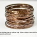 see more listings in the Thin Stacking Rings section