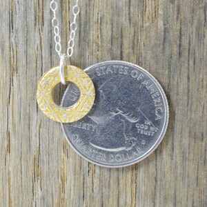 Moroccan Coin Necklace, Gold Coin Necklace, Coin Art, Morocco, Silver Coin, Moroccan Art, Boho Necklace, Two-Sided, Coin Charm, Charm image 5